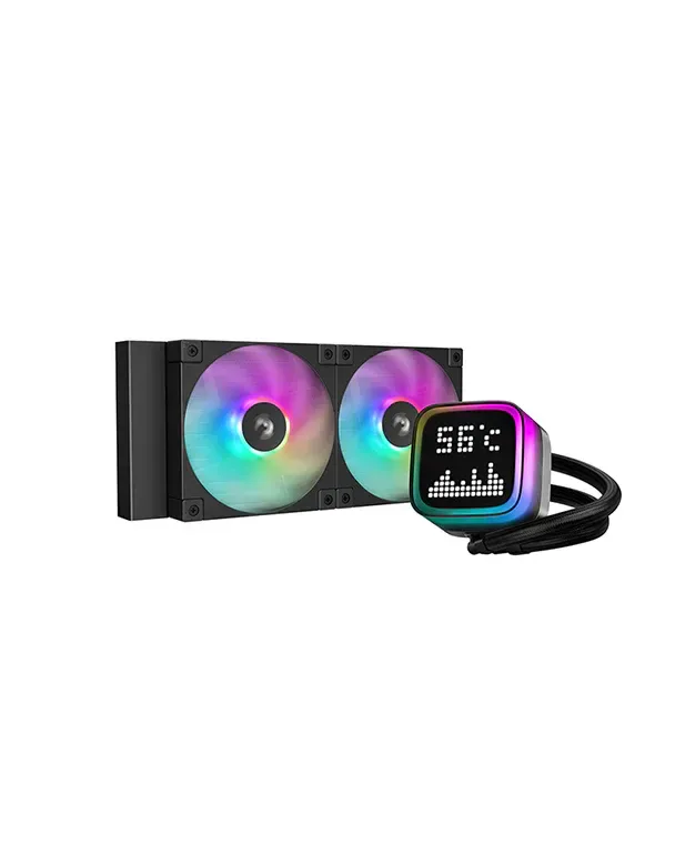 Refrigeración Líquida DeepCool LP240 Black | 240mm | 280W TDP | ARGB