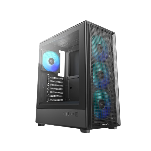 CASE DEEPCOOL CC550 4 ventiladores ARGB MINI-ITX / MICRO-ATX / ATX