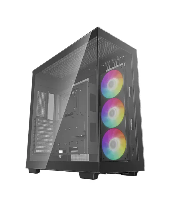 Case DeepCool CH780 Negro | E-ATX / ATX / M-ATX / ITX | 3 Ventiladores 140mm ARGB