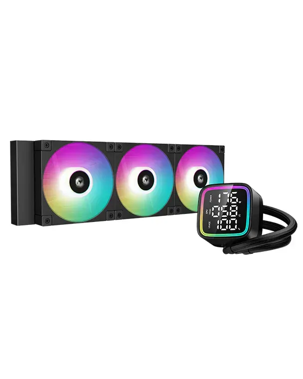 Refrigeración Líquida DeepCool LD360 360mm | Pantalla Digital | 300W TDP