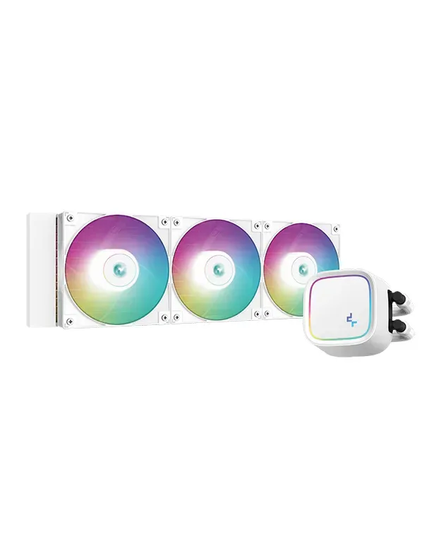 Refrigeración Líquida DeepCool LE720 White | 360mm | 250W TDP | ARGB