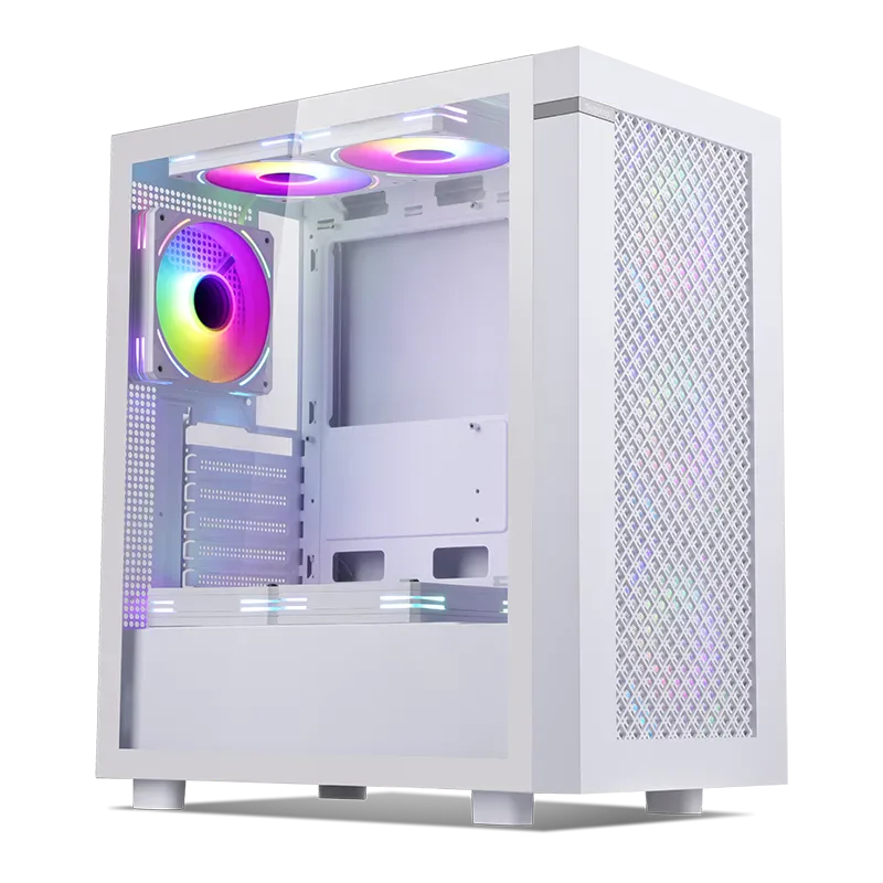 Case Segotep Endura 1 Blanco | E-ATX / ATX / M-ATX / ITX | SIN VENTILADORES