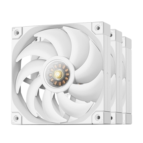 COMBO DE VENTILADORES DEEPCOOL FT12 (3 EN 1) BLANCO