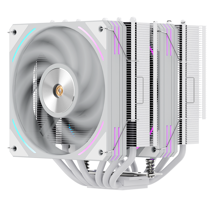COOLER POR AIRE SEGOTEP MU HT6 BLANCO TDP280W