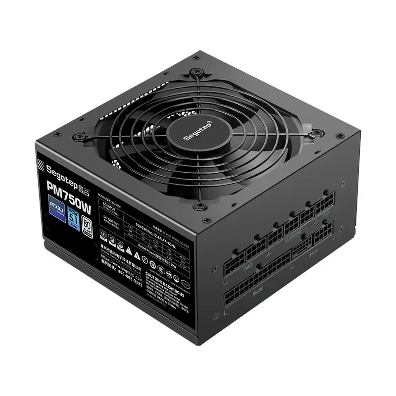 Fuente de poder Segotep PM750W 750W | 80 Plus Platinum | ATX 3.1 | PCIe 5.1