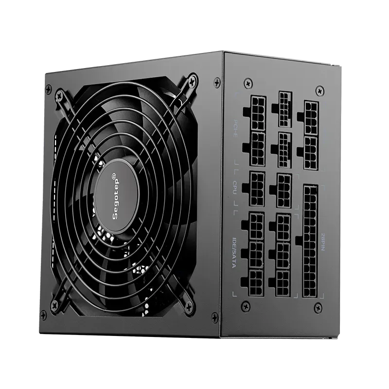 Fuente de poder Segotep GM1250W Gold | 1250W Full Modular | ATX 3.1 | PCIe 5.1