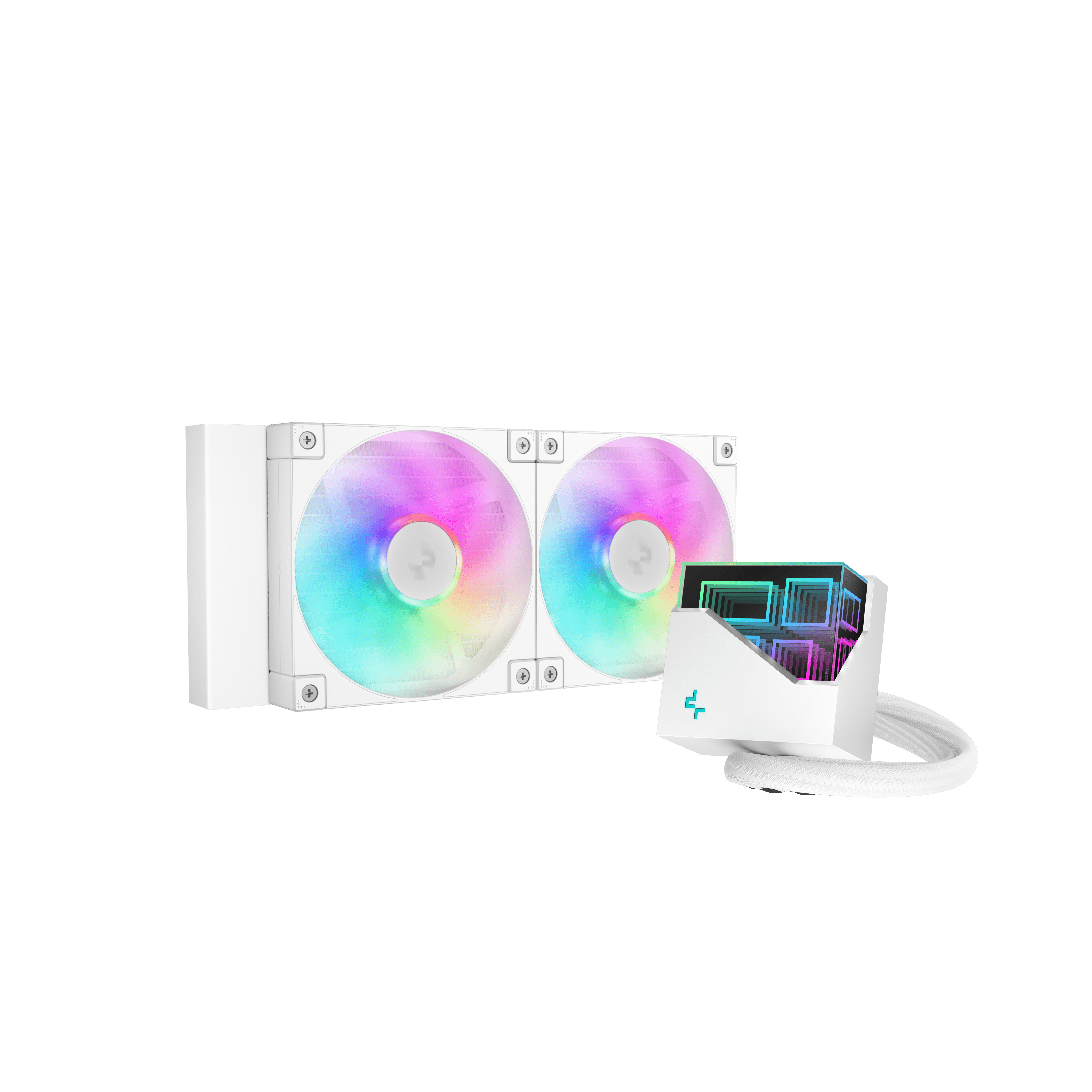 REFRIGERACION LIQUIDA DEEPCOOL LT240 ARGB BLANCO
